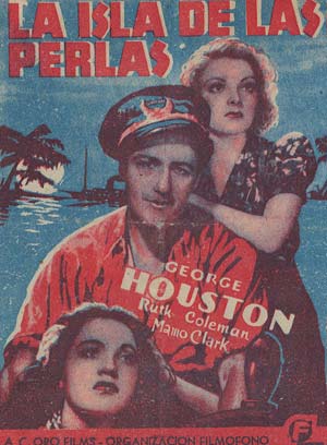 [Programa de mano de película]. La isla de la perlas