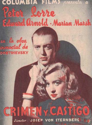 [Programa de mano de película]. Crimen y castigo.