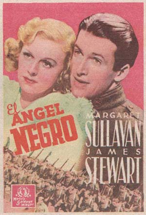 [Programa de mano de película]. El ángel negro