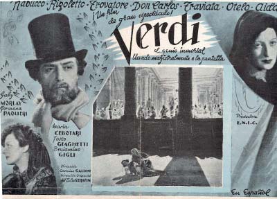 [Programa de mano de película]. Verdi
