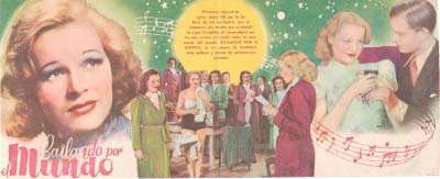 [Programa de mano de película]. Bailando por el mundo.