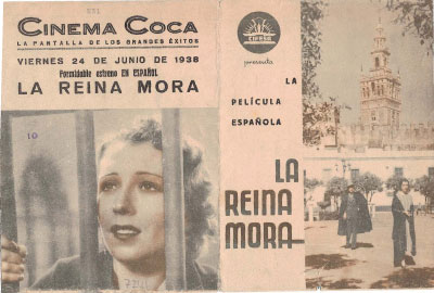 [Programa de mano de película]. La reina mora