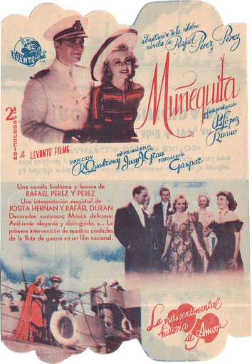 [Programa de mano de película]. Muñequita