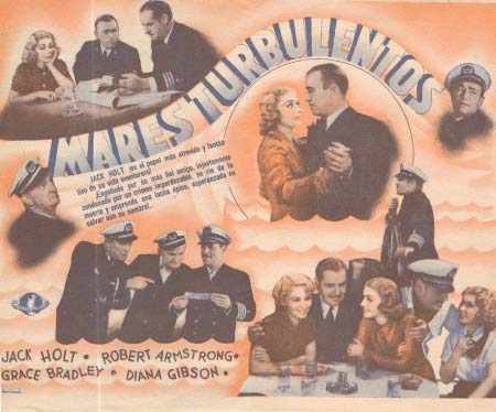 [Programa de mano de película]. Mares turbulentos.