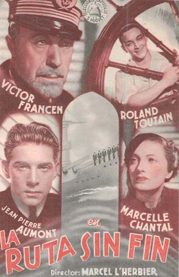 [Programa de mano de película]. La ruta sin fin.