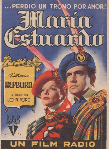 [Programa de mano de película]. María Estuardo.